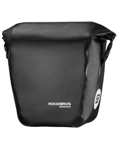 Bolsa de bicicleta ROCKBROS impermeable 10-18L bolsa de bicicleta portátil alforja trasera asiento trasero paquete de maletero accesorios de bicicleta