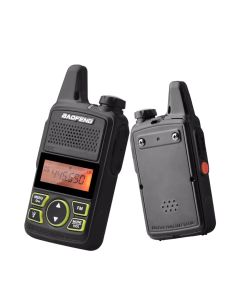 Baofeng BF-T1 walkie-talkie mini walkie-talkie portátil de doble uso UHF 400-470mhz 20CH FM PTT