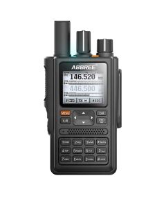 ABBREE AR-F8 GPS de alta potencia Todas las bandas (136-520MHz) Frecuencia / Detección CTCSS Walkie Talkie