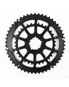 Plato de rueda de cadena de bicicleta de carretera RACEWORK 50-34T 52-36T 53-39ＴPara anillos de cadena de bicicleta plegable GXP