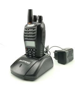 Baofeng UV-B5 Walkie Talkie 5W UHF y VHFSMA-F Radio de estación de jamón portátil liviana de doble banda