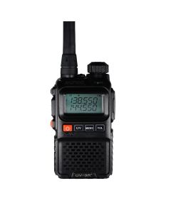 Baofeng UV3R + Walkie Talkie Radio bidireccional de banda dual Inalámbrico CB Ham Radio FM HF Transceptor