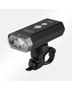 Luz de bicicleta ROCKBROS 2000LM 5200mAh USB recargable manillar de bicicleta luz delantera IPX6 impermeable