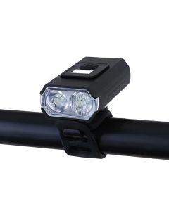 Luces T6 para bicicleta, carga USB, resistente al agua, equipo de conducción nocturna, advertencia, pantalla de alimentación, aluminio