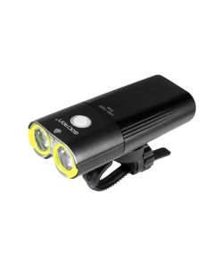 Gaciron V9D-1600 Luz delantera de bicicleta IPX6 Impermeable 1600 lúmenes Luz de bicicleta USB recargable 5000mAh Linterna de banco de energía