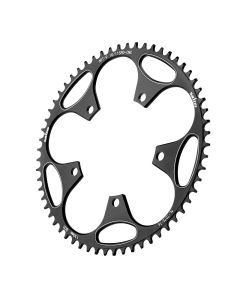 Rueda de cadena de bicicleta de carretera WUZEI plegable 110/130 BCD piñones anchos estrechos redondos 50-60T AL7075 plato de bicicleta