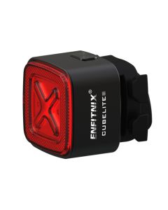 ENFITNIX Cubelite III impermeable LED bicicleta luz trasera USB recargable tipo C bicicleta luz trasera