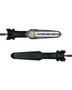 Adecuado para Yamaha YZF-R3R15 Aerox155Y15ZR NVX155 LED indicador de señal de giro