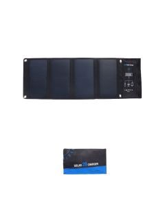 Cargador solar impermeable plegable de alta potencia 3 puertos USB 28W 5V con panel solar SunPower para tableta de teléfono
