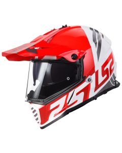 Casco de motocicleta de cross-country LS2 PIONEER EVO casco de motocicleta de cross-country de doble lente