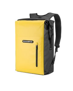 ROCKBROS bolsa deportiva impermeable 25L bolsa de playa natación PVC bolsa de viaje a prueba de arena mochila enrollable para bicicleta